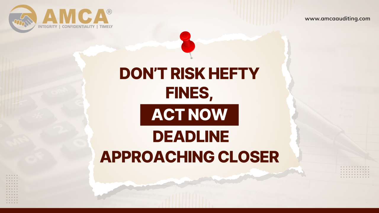 Urgent Reminder: Final Call to Waive Late Corporate Tax Registration Penalties